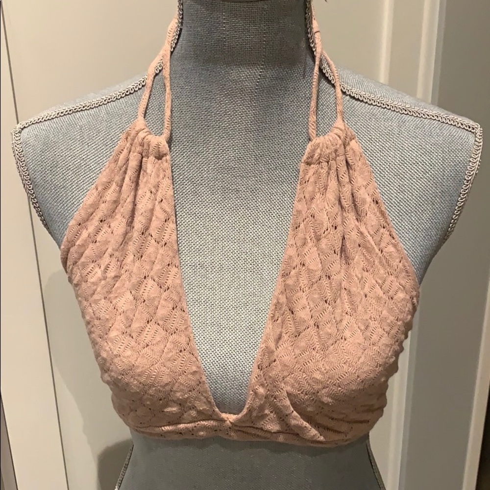 Mauve/Dusty Rose Bralette by FP Beach - Free Bag!